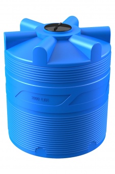 Емкость для воды V2000 литров синяя