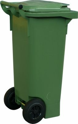 Мусорный контейнер на колёсах (80 л) зеленый