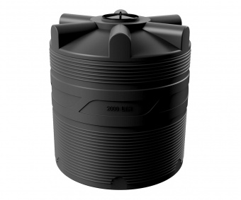 Емкость для воды V2000 литров черная