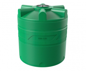 Емкость для воды V2000 литров зеленая