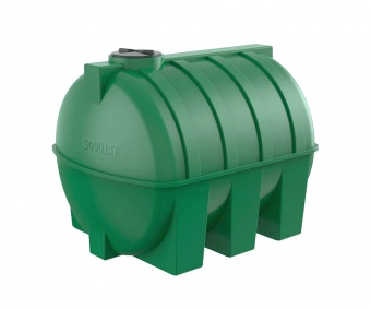 Емкость для воды горизонтальная G5000 литров зеленая