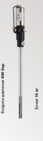 Пневматический насос для консистентной смазки арт 4018 Flexbimec