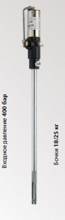 Пневматический насос для консистентной смазки арт 4020 Flexbimec
