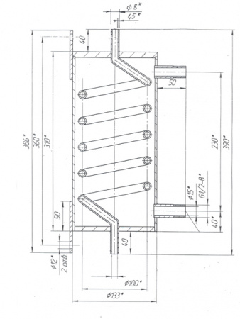 габаритный чертеж ХО3
