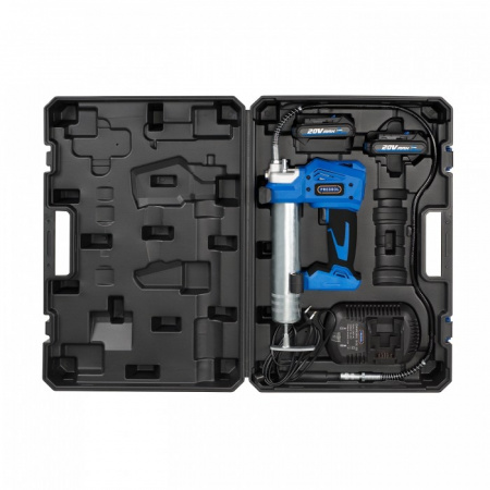 Аккумуляторный смазочный шприц 20 В 2000 мАч, арт. 18 051 Pressol.